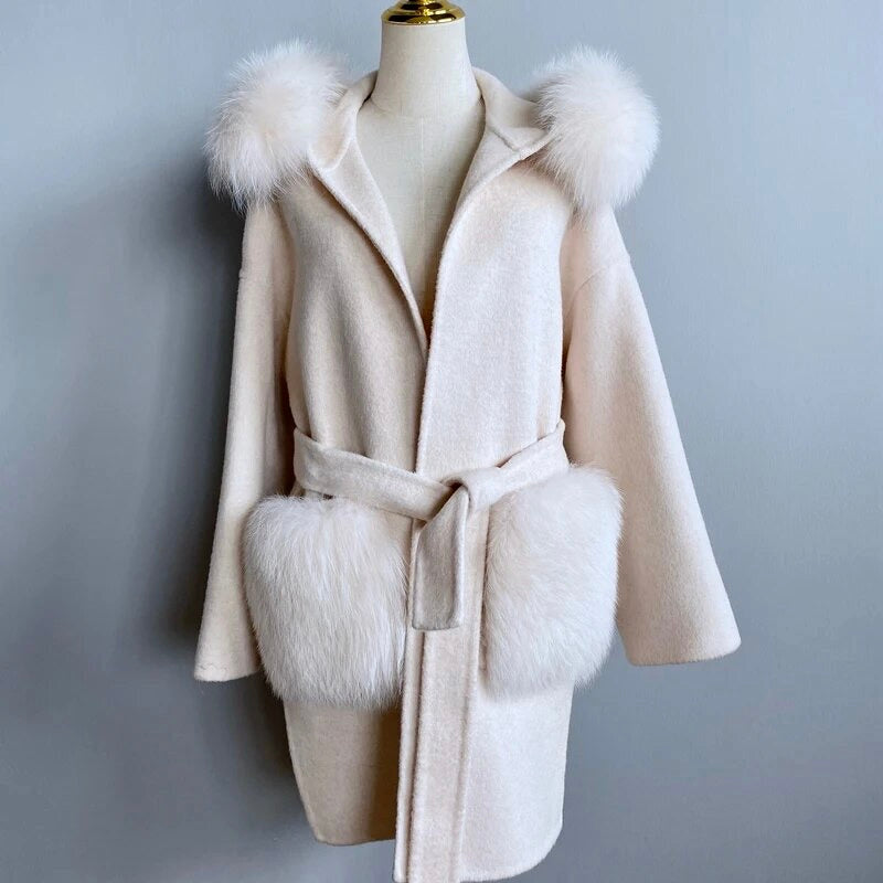 Blossom Cashmere coat